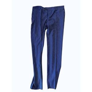 NEW TOMBOLINI men's striped pant in blue